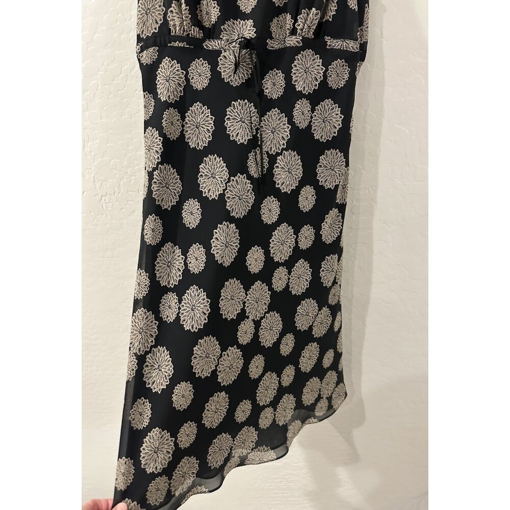 VTG 2000’s 90’s Y2K Empire Waist Sheer Tank Dress Drawstring Tie 4 FAIRYCORE‎ - Picture 4 of 10
